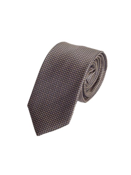 Галстук Charcoal & Gold Dot