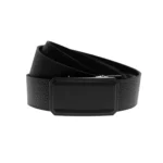 Мужской кожаный ремень Total Black (Автомат)