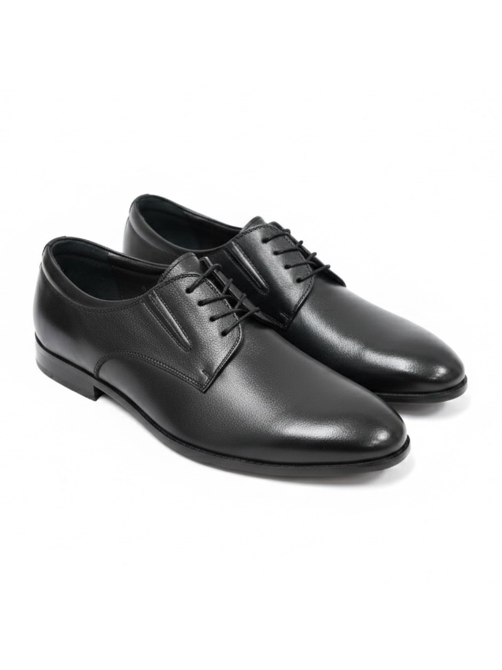 Мужские кожаные туфли-дерби Classic Black Мужские кожаные туфли-дерби Classic Black